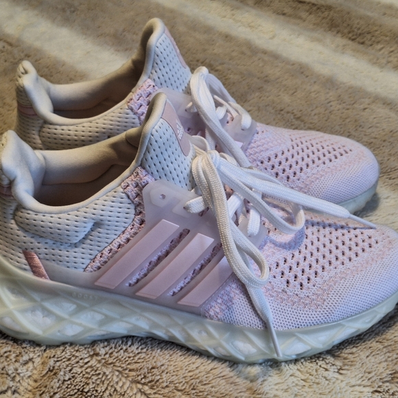 adidas Ultraboost Web Alphaskin White/Clear Pink/White 7 - Picture 13 of 14